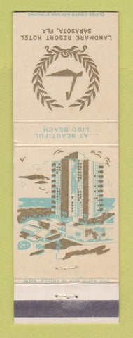 Matchbook Cover - Landmark Resort Hotel Sarasota FL WEAR