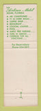 Matchbook Cover - Airliner Motel Miami FL