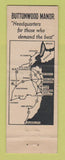 Matchbook Cover - Buttonwood Manor Matawan NJ WEAR