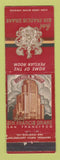 Matchbook Cover - Hotel Sir Francis Drake San Francisco CA WEAR