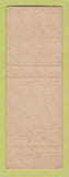 Matchbook Cover - Durbin Hotel Rushville IN