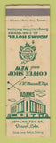 Matchbook Cover - Adams Hotel Denver Colorado WEAR