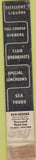 Matchbook Cover - Pallas Restaurant Lewiston PA girlie 10 Strike