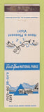 Matchbook Cover - Glacier National Park WEAR