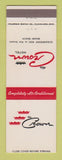 Matchbook Cover - Crown Hotel Miami Beach FL