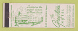 Matchbook Cover - Greystone Hotel Miami Beach FL