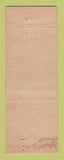 Matchbook Cover - Greystone Hotel Miami Beach FL