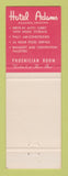 Matchbook Cover - Hotel Adams Phoenix AZ