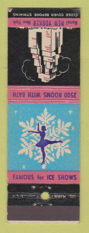 Matchbook Cover - New Yorker Hotel New York City