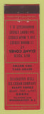 Matchbook Cover - Diamond Hill Ice Cream Company Woonsocket RI Federal