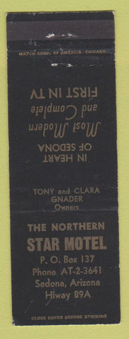Matchbook Cover - Star Motel Sedona AZ