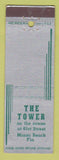 Matchbook Cover - The Tower Miami Beach FL