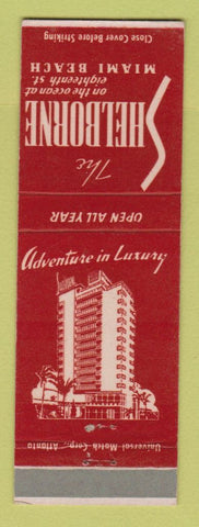 Matchbook Cover - Shelborne Hotel Miami Beach FL