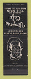 Matchbook Cover - Virginia Cafe Rapid City SD