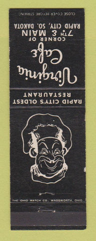 Matchbook Cover - Virginia Cafe Rapid City SD