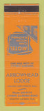 Matchbook Cover - Arrowhead Lodge Winter Haven FL ORANGE