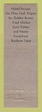 Matchbook Cover - Imperial Hotel Cripple Creek Colorado