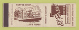 Matchbook Cover - El Portal Hotel Raton NM