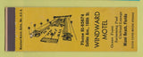 Matchbook Cover - Windward Motel Miami Beach FL