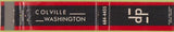 Matchbook Cover - DP Colville WA 10 Strike