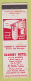 Matchbook Cover - Kearney Motel Long Beach CA WEAR