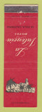 Matchbook Cover - La Valencia Hotel La Jolla CA