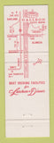Matchbook Cover - The Leopard Restaurant San Francisco Galleon Alameda