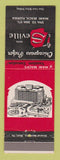 Matchbook Cover - Hotel Seville Miami Beach FL