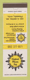 Matchbook Cover - Central Plaza Hotel Phoenix AZ