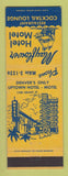 Matchbook Cover - Mayflower Hotel Motel Denver Colorado