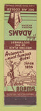 Matchbook Cover - Hotel Adams Phoeniz AZ CROWN