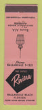 Matchbook Cover - Gates' Riviera Hallandale Beach FL