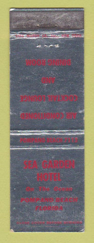 Matchbook Cover - Sea Garden Hotel Pompano Beach FL WEAR