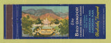 Matchbook Cover - Broadmoor Hotel Colorado Springs