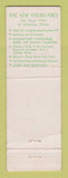 Matchbook Cover - Everglades Hotel Miami FL
