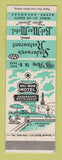 Matchbook Cover - Bel Mar Motel Anderson's Restaurant Beebe AR