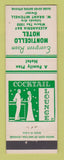 Matchbook Cover - Monticello Hotel Alexandria Bay NY?
