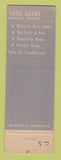 Matchbook Cover - Hotel Adams Phoenix AZ