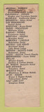 Matchbook Cover - Arizona Hotel Phoenix AZ cactus