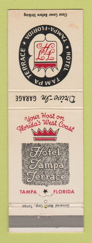 Matchbook Cover - Hotel Tampa Terrace FL