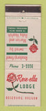 Matchbook Cover - Rose etta Lodge Roseburg OR WEAR