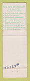 Matchbook Cover - Everglades Hotel Miami FL