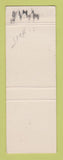 Matchbook Cover - Wong's Cafe Chinese Klamath Falls OR WEAR