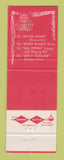 Matchbook Cover - Hotel Sarasota Terrace Sarasota FL