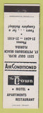Matchbook Cover - The Crown Motel St Petersburg Beach FL