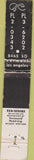 Matchbook Cover - Artistic Beauty Salon Los Angeles CA girlie WEAR 10 Strike