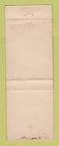 Matchbook Cover - Degree of Pocahontas Club? WORN