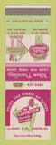 Matchbook Cover - Plantation Restaurant Marietta GA Jackson MS Tuscaloosa AL