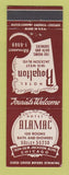 Matchbook Cover - Hotel Royalton Alamac Chicago IL