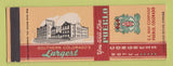 Matchbook Cover - Congress Hotel Pueblo Colorado